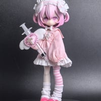 【現品販売】悸動瞬息 「一万回の脱出計画」期間限定 月眠(ピンク/色違い) 「離夢」単品ドール【アクションフィギュア】