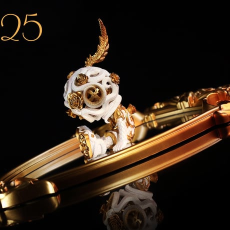 【予約販売：2025年6月中 お届け予定】Good Night Series-Snake & Flowers-Gold 「蛇と花：金」【コレクションフィギュア】