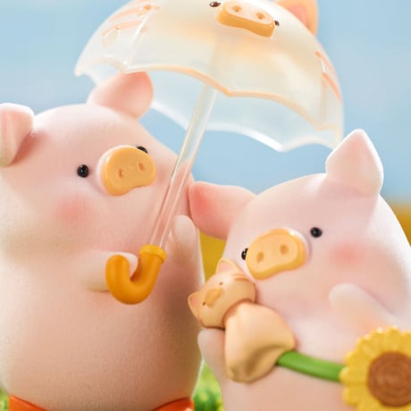 【予約販売：6月下旬～7月中旬  お届け予定】52TOYS TOYZEROPLUS × CICI’S STORY 子豚LULU 「Travel：一緒に旅行」シリーズ