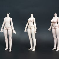 【現品販売】匣中詩 「明月体」1/12スケール BJD 球体関節可動ドールボディ素体【全3色・選び可能】