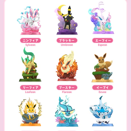 【現品販売】Funism x ポケモン 「冒険しましょう！イーブイ」トレーディングフィギュア シリーズ