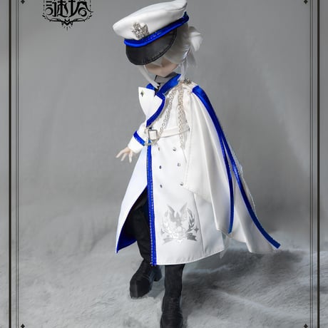 【予約販売｜6月下旬～7月下旬 お届け予定】謎塔猫匣「謎塔｜刻印秩序(青・白)/ 霜刻誓約(赤・黒)」期間限定受付 ドール用の服【全2種類】