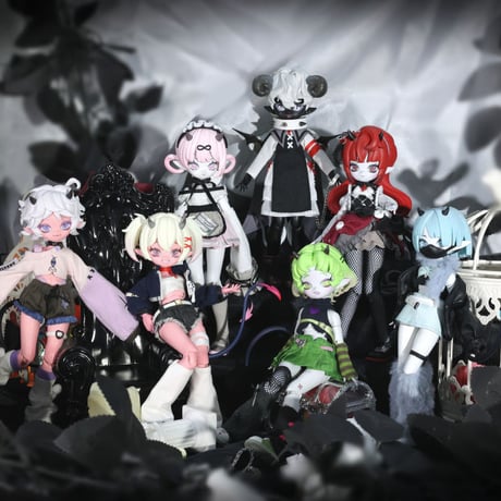 【現品販売】CHUZTING「Cooze：悪魔角」1/8スケール BJDブラインドドールシリーズ