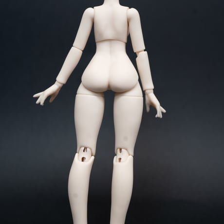 【現品販売】匣中詩 「明月体」1/12スケール BJD 球体関節可動ドールボディ素体【全3色・選び可能】