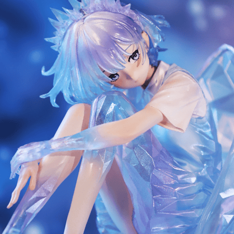 【予約販売：2025年12月 お届け予定】WEARTDOING Sleeping Beauty-Glass Slipper Fairies-White「水晶少女：氷の夢」【コレクションフィギュア】