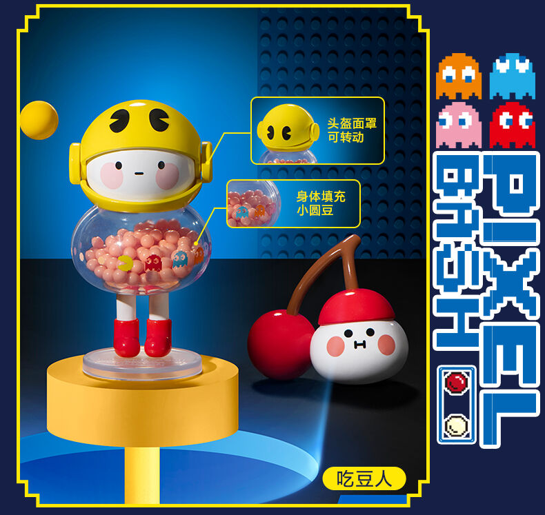 現品販売】<区域限定販売>POPMART BOBO & COCO パックマン コラボ ...