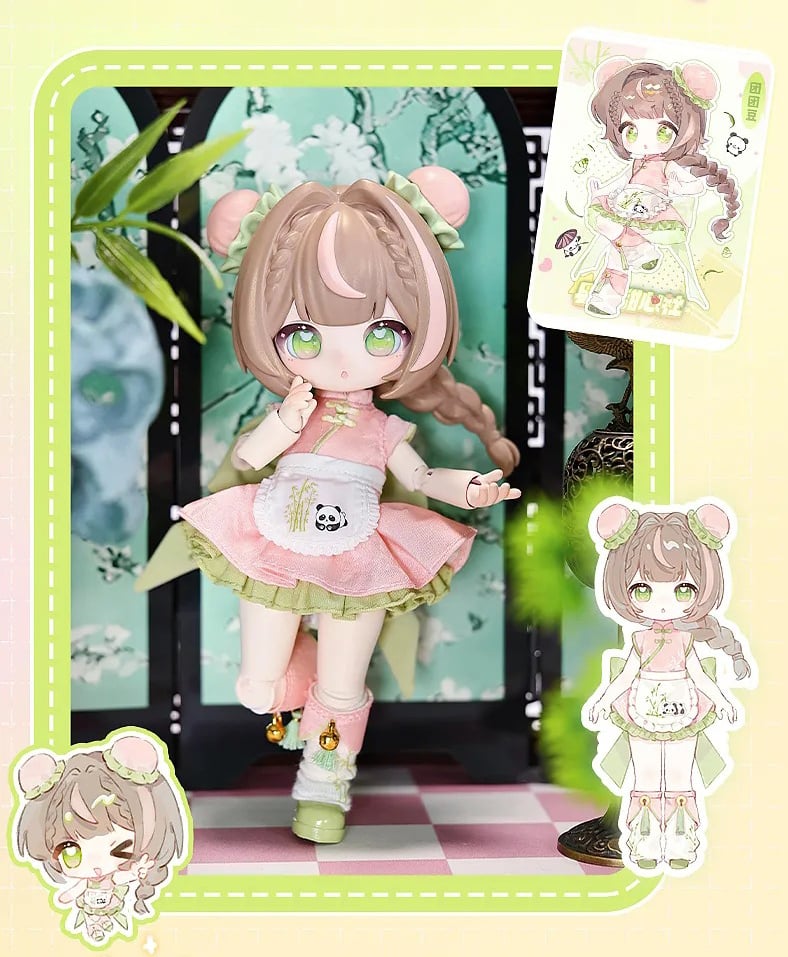 ゆめかわ♡♡♡カスタムブライス✨シンプリーペパーミント✨ウィッグ✨可動ボディつき 予約販売：2026年8月～9月頃 お届け予定】<通常受付>絮夢町 「星夢