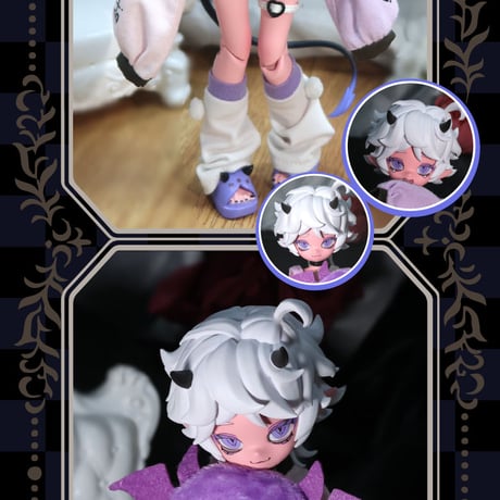 【現品販売】CHUZTING「Cooze：悪魔角」1/8スケール BJDブラインドドールシリーズ