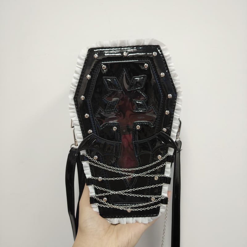 現品販売】CHUZTING「Cooze：悪魔角」小型ドール対応 棺型ドール