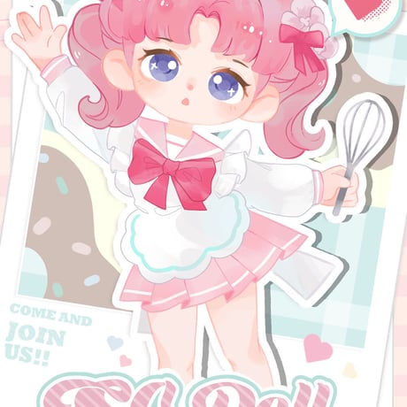【予約販売：3月中旬～4月中旬  お届け予定】SIMONTOYS CLUB DOLL TEENNAR(ティーンナー) BJD ブラインドドール 第二弾 「クラブ募集」シリーズ