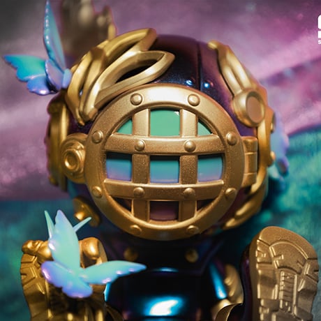 【予約販売：2025年2月中 お届け予定】Sank Good Night Series：Butterfly-Blue「幻蝶：月神(青/金)」 【コレクションフィギュア】