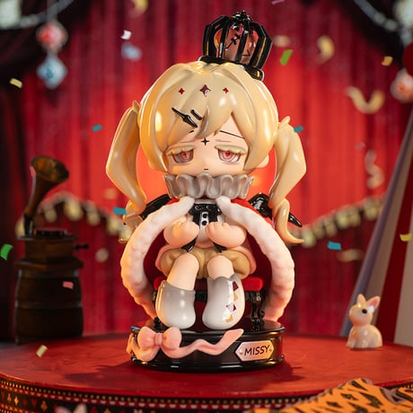 【現品販売】次元界TOY(WAN LE XUN CHAO) Missy(ミッシー)「カラス楽園」 トレーディングフィギュア シリーズ