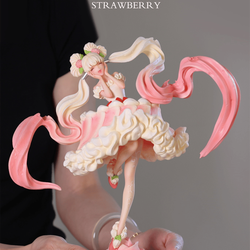 シーグラスアート いちごの妖精さん♪お取り置き中です(⋆ᴗ͈ˬᴗ͈)” シーグラスアート いちごの妖精さんお取り置き中です(⋆ᴗ͈ˬᴗ͈)”