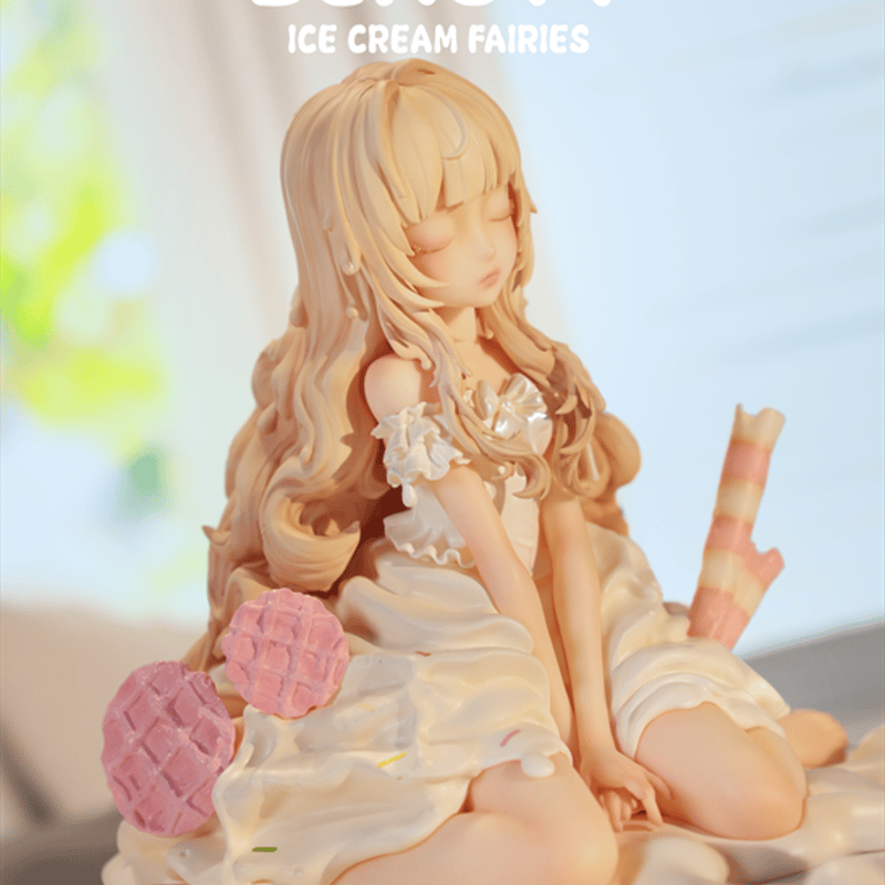 木製アイスクリームメーカーアート（レア） 予約販売：2026年5月 お届け予定】WEARTDOING 「アイスクリーム