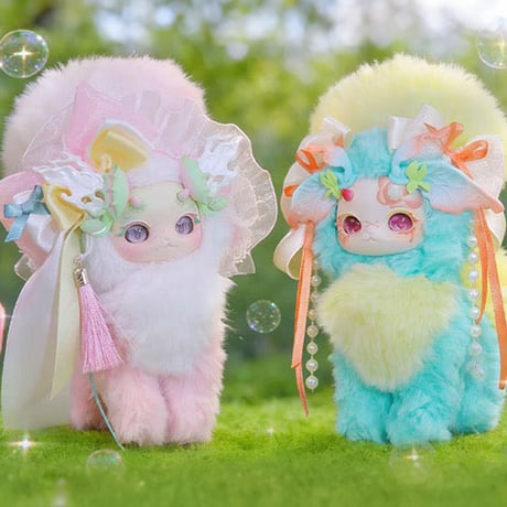 【現品販売】ODI STUDIO x Tutulong(トトリュ)  「ニャニャリュ：幽暗森林」ぬいぐるみ シリーズ