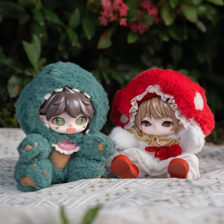 【現品販売】<再入荷>合玩文化 ANTOO（アントー）「アントーの失楽園」ブラインドぬいぐるみ シリーズ