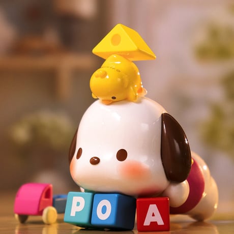 【予約販売：4月中旬〜年5月中旬 お届け予定】TOPTOY x サンリオ(SANRIO)「ポチャッコ：レトロな時間列車」シリーズ