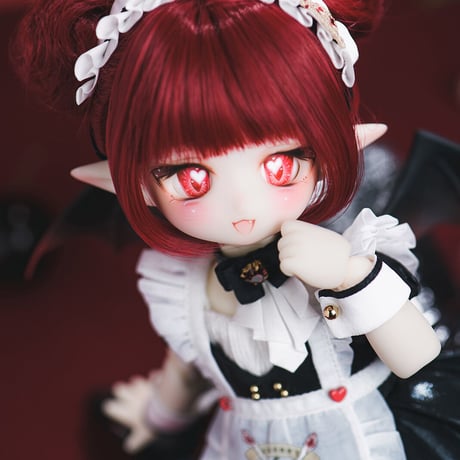 【予約販売：2024年9月中 お届け予定】※当店限定選び特典付き※TinyFox  桜ん坊小悪魔 チェリー 1/6スケールMJDドール  <新ボディ採用>【フルセット】