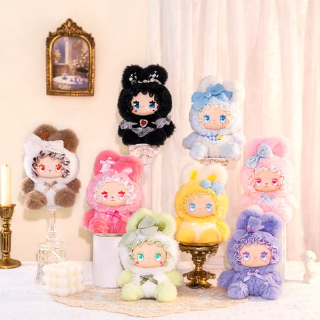 【予約販売：6月後半 お届け予定】MJ STUDIO EMMA (エマ) 「Lovely EMMA：バニー連盟」ぬいぐるみ シリーズ