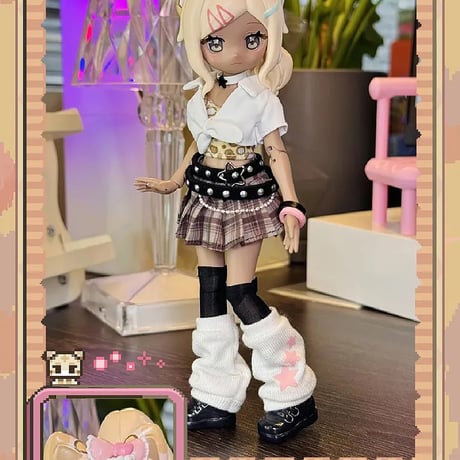 【現品販売】自由主張スタジオ「WELCOME GIRLS：デジタルペットの仮想世界」BJDブラインドドールシリーズ