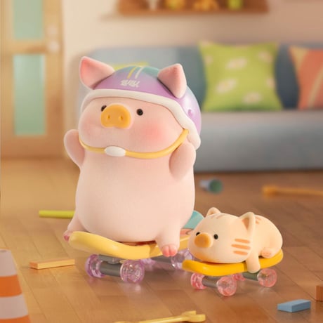 【予約販売：11月中旬～11月下旬 お届け予定】TOYZEROPLUS × CICI’S STORY 子豚LULU 「Stay With You：家での日記」トレーディングフィギュア シリーズ