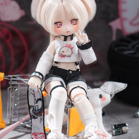 【予約販売：2024年2月以降 お届け予定】TinyFox  白いゾウ マーリフィン 1/6スケールMJDドール 【フルセット】