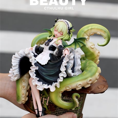【予約販売：2026年7月 お届け予定】WEARTDOING 「クトゥルフ少女：アビスブルーム（緑）」  【コレクションフィギュア】