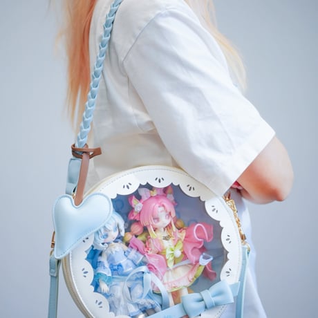 【予約販売：2026年6月~7月頃 お届け予定】WOWLOI「時序回音 x  KIKURA」ドリームキャッチャー風ドールバッグ【全2色・選び可能】