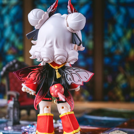 【現品販売】天堂制造Studio「KUKAKA(クカカ)：祈る者と審判者」1/12スケール BJD 球体関節可動ドール 「祈る者 ジュウジュウ」 単品ドール