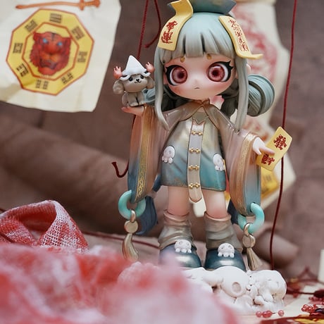 【予約販売：11月上旬～11月下旬 お届け予定】卓兔Studio 「Faye(フェイ)：第三弾 リトルキョンシー」ビックフィギュア【コレクションフィギュア】