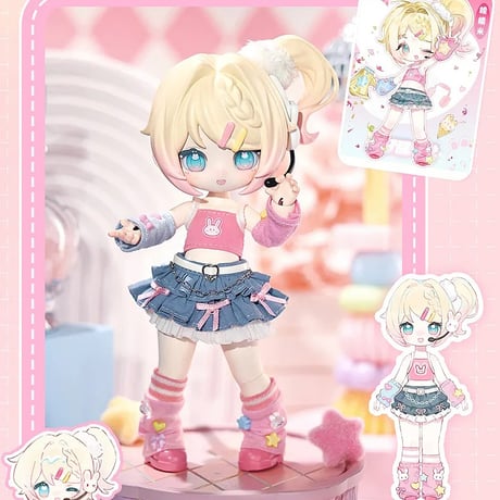 【予約販売：2026年8月～9月頃 お届け予定】<通常受付>絮夢町 「星夢スウィートハート社」1/12スケールBJDブラインドドールシリーズ