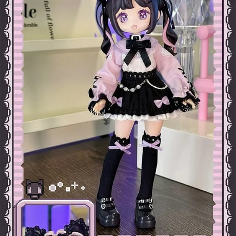 【現品販売】自由主張スタジオ「WELCOME GIRLS：デジタルペットの仮想世界」BJDブラインドドールシリーズ