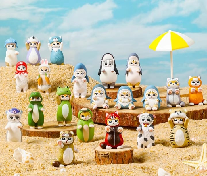 mofusand モフサンド 台湾 海外 限定 フィギュア 44個セット mofusand モフサンド 台湾 海外 限定 フィギュア 44個セット