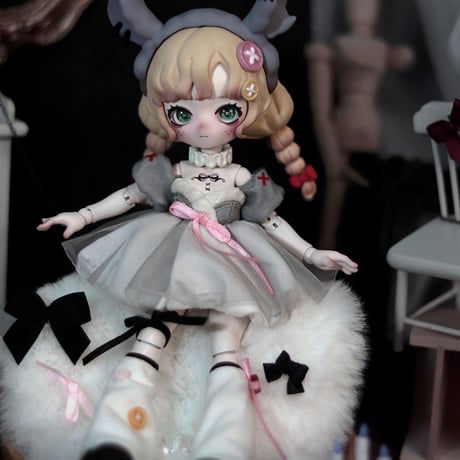 【予約販売：7月 お届け予定】＜公式初回予約特典付け＞次元界TOY(CYTOYS)「Nyssa(ニサ)：怪奇なナイトメア」BJDブラインドドール シリーズ