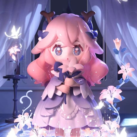 【予約販売：7月中旬~8月上旬 お届け予定】SIMONTOYS NINIZEE(ににちゃん)「花の秘境」トレーディングフィギュア シリーズ