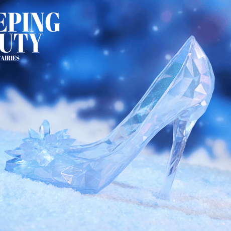 【予約販売：2025年12月 お届け予定】WEARTDOING Sleeping Beauty-Glass Slipper Fairies-White「水晶少女：氷の夢」【コレクションフィギュア】
