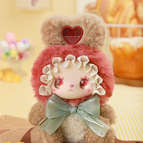 【現品販売】LUCKY EMMA(エマ) 「Lovely EMMA：甘いトリートバニー」ぬいぐるみ シリーズ