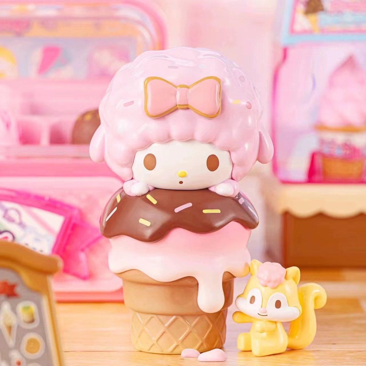 MINISO サンリオ　海外フィギュア　カラフルな食事 予約販売：12月中旬～12月下旬 お届け予定】MINISO x サンリオ