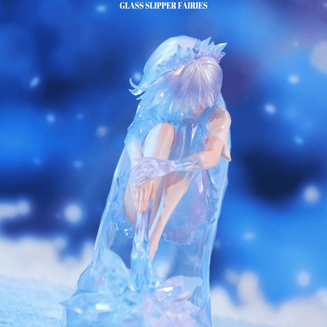 【予約販売：2025年12月 お届け予定】WEARTDOING Sleeping Beauty-Glass Slipper Fairies-White「水晶少女：氷の夢」【コレクションフィギュア】