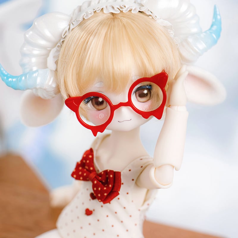 予約販売：2024年2月以降 お届け予定】TinyFox 悪魔と天使の混血子羊