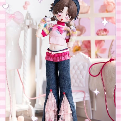 【予約販売：2025年1月～3月 お届け予定】Bonbon Pocket 特1/6 スケール「変な可愛い少女」BJD ブラインドドール シリーズ