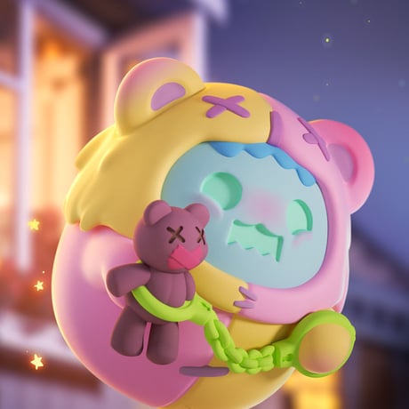 【現品販売】ShinwooｘFINDING UNICORN(F.UN)「Baddy Bear Town：悪いクマの町」シリーズ