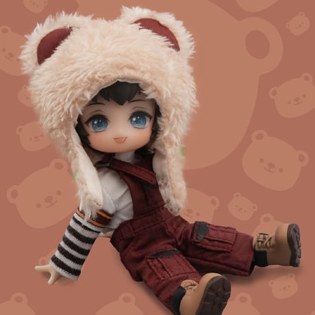 【現品販売】<先着特典付け>KEMO XII CJD ノンスケール ドール 熊吉(くまきち)ちゃん【アクションフィギュア】