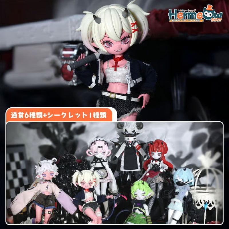 現品販売】CHUZTING「Cooze：悪魔角」1/8スケール BJDブラインドドール