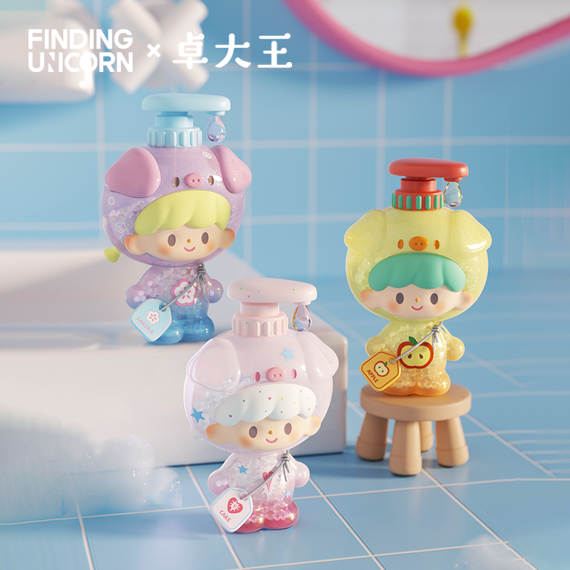 現品販売】FINDING UNICORN x 卓大王 「Bubble Bath：お風呂大好