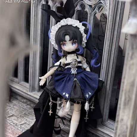 【現品販売】Meki（メキ）「造物の心：理知と静寂の愛、アンバー(色違いVer.) 」数量限定 単品ドール＜フルセット＞