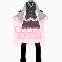 【予約販売：2026年8月頃 お届け予定】<単品購入>輝きへ突き進め 「燃星計画」期間受注限定相関グッズ：小型ドール対応 ドール用の服「小さなスーツ：夜の声」