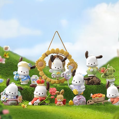 【予約販売：11月下旬～12月中旬 お届け予定】MINISO x サンリオ(SANRIO)「ポチャッコ：花と少年」シリーズ