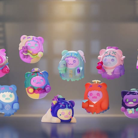 【現品販売】ShinwooｘFINDING UNICORN(F.UN)「Baddy Bear Town：悪いクマの町」シリーズ