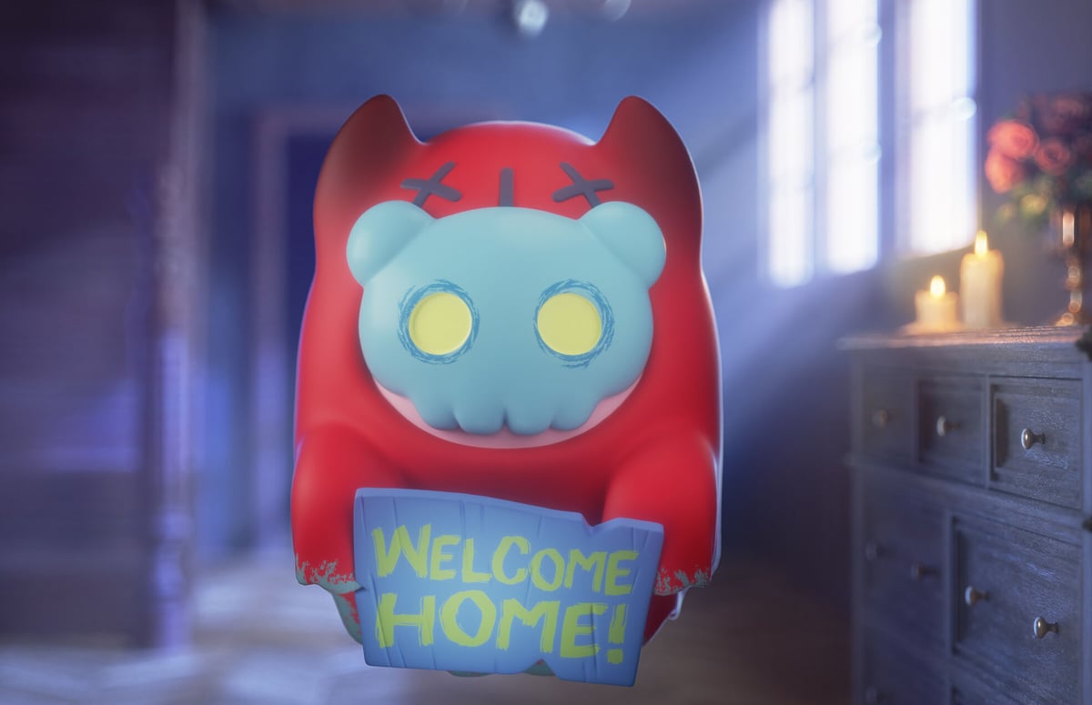 シークレット FINDING UNICORN×ShinWoo かくれんぼシリーズ 現品販売】ShinwooxFINDING UNICORN(F.UN)「GHOST BEAR